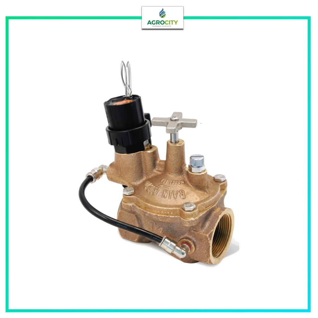 VALVULAS SOLENOIDES METALICAS SERIE EFB ­ROSCA GRUESA CON CONTROL DE FLUJO NPT