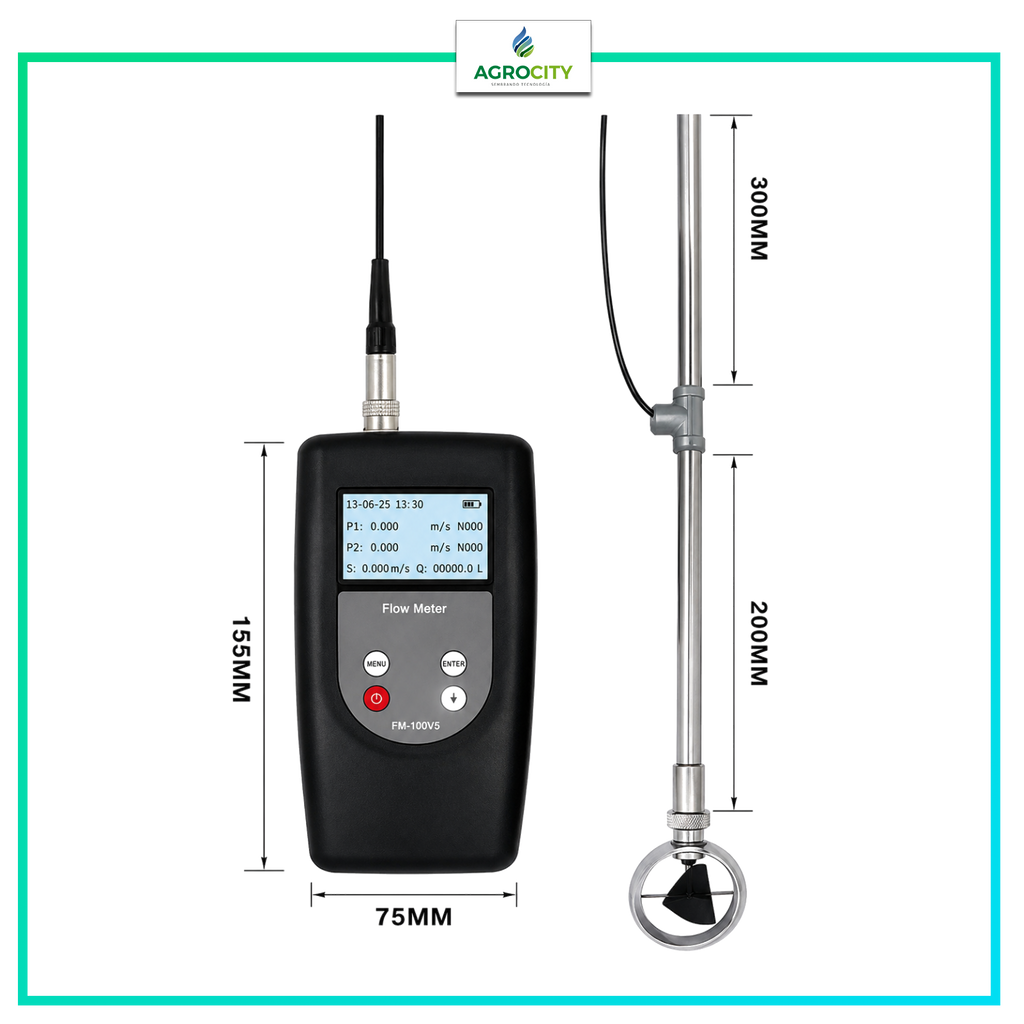 MOLINETE HIDRAULICO DIGITAL PARA MEDICIONES POR VADEO