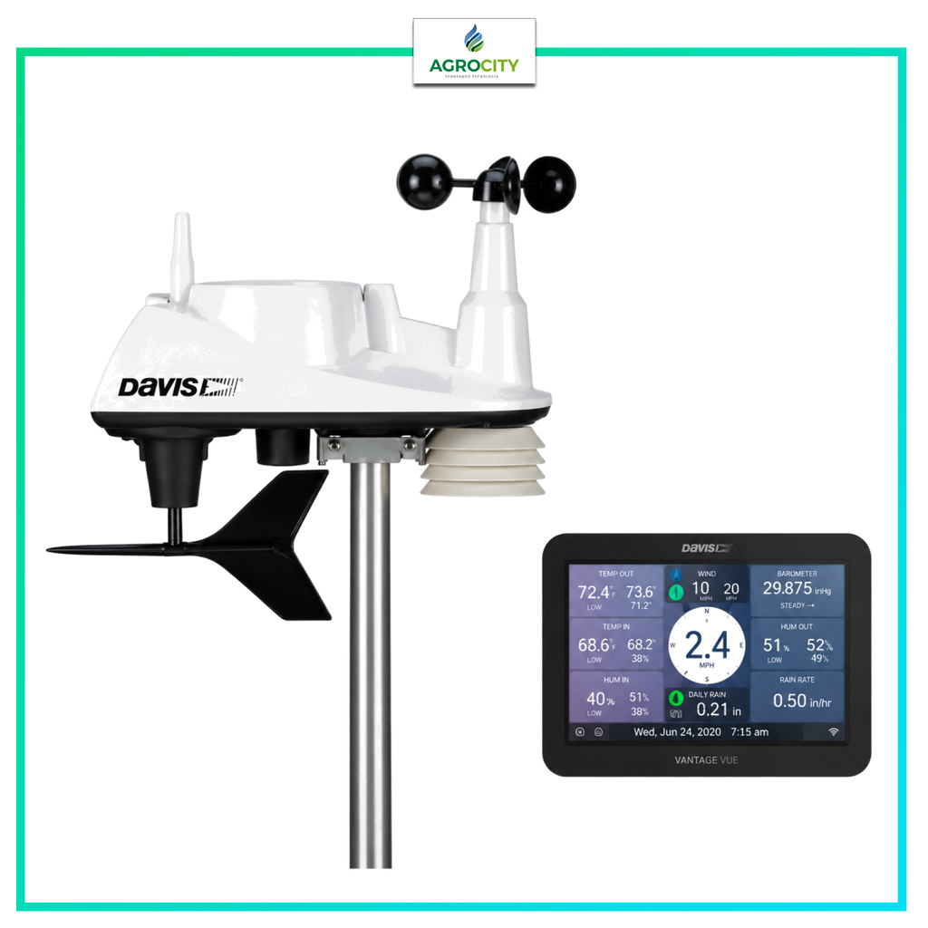 ESTACION METEOROLOGICA INALAMBRICA VANTAGE VUE CON CONSOLA WATERLINK