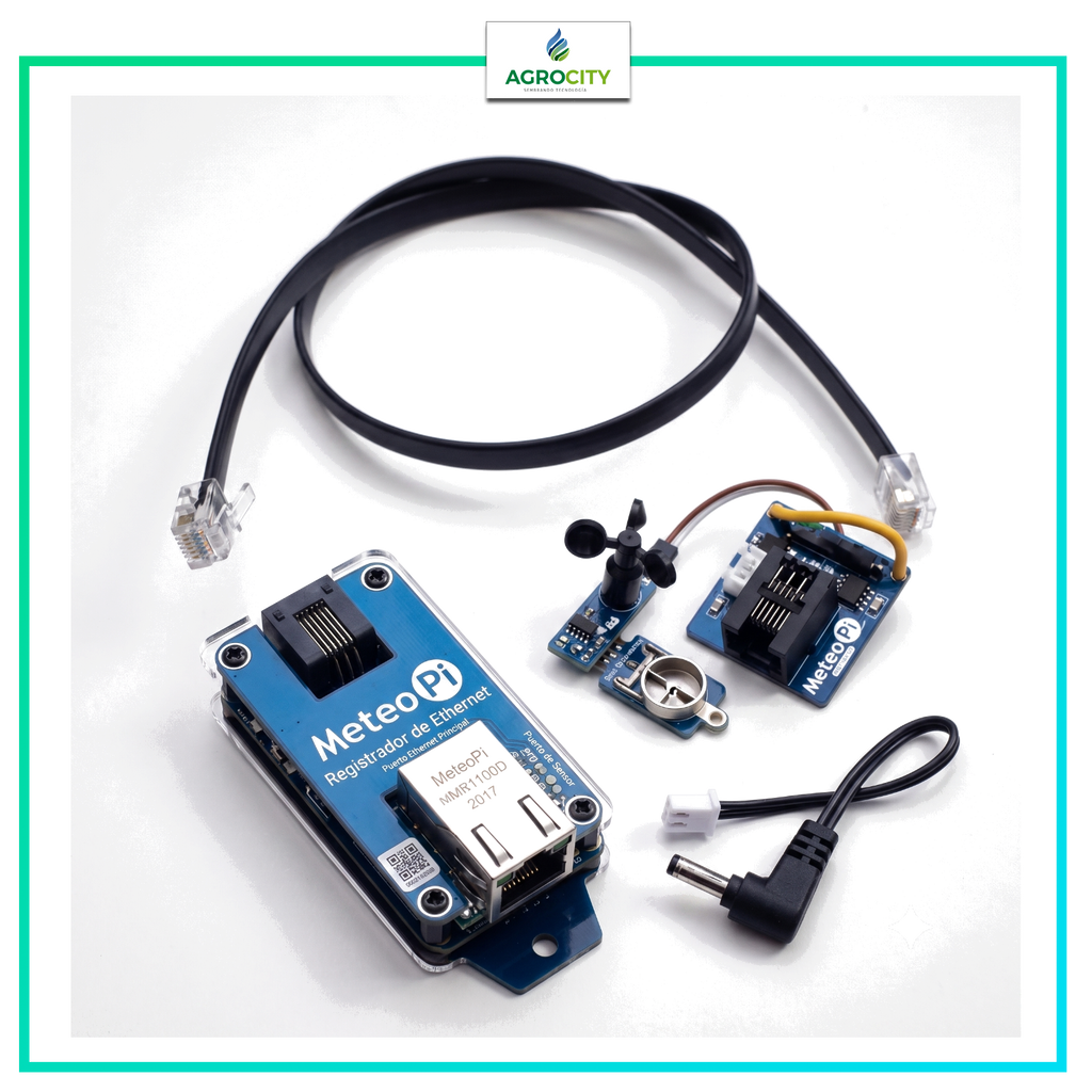 Registrador Ethernet Meteo-pi