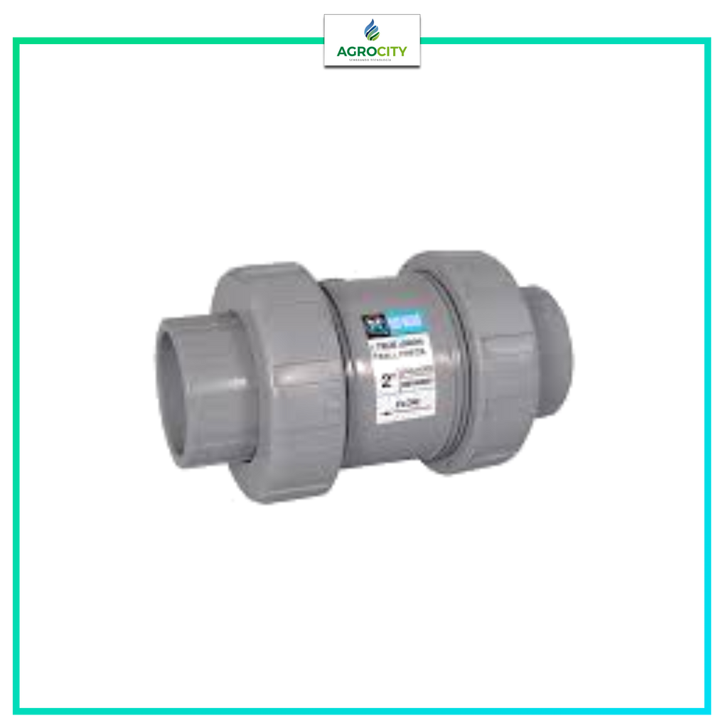 VALVULA CHECK DE BOLA SERIE TC CPVC/FPM CEM