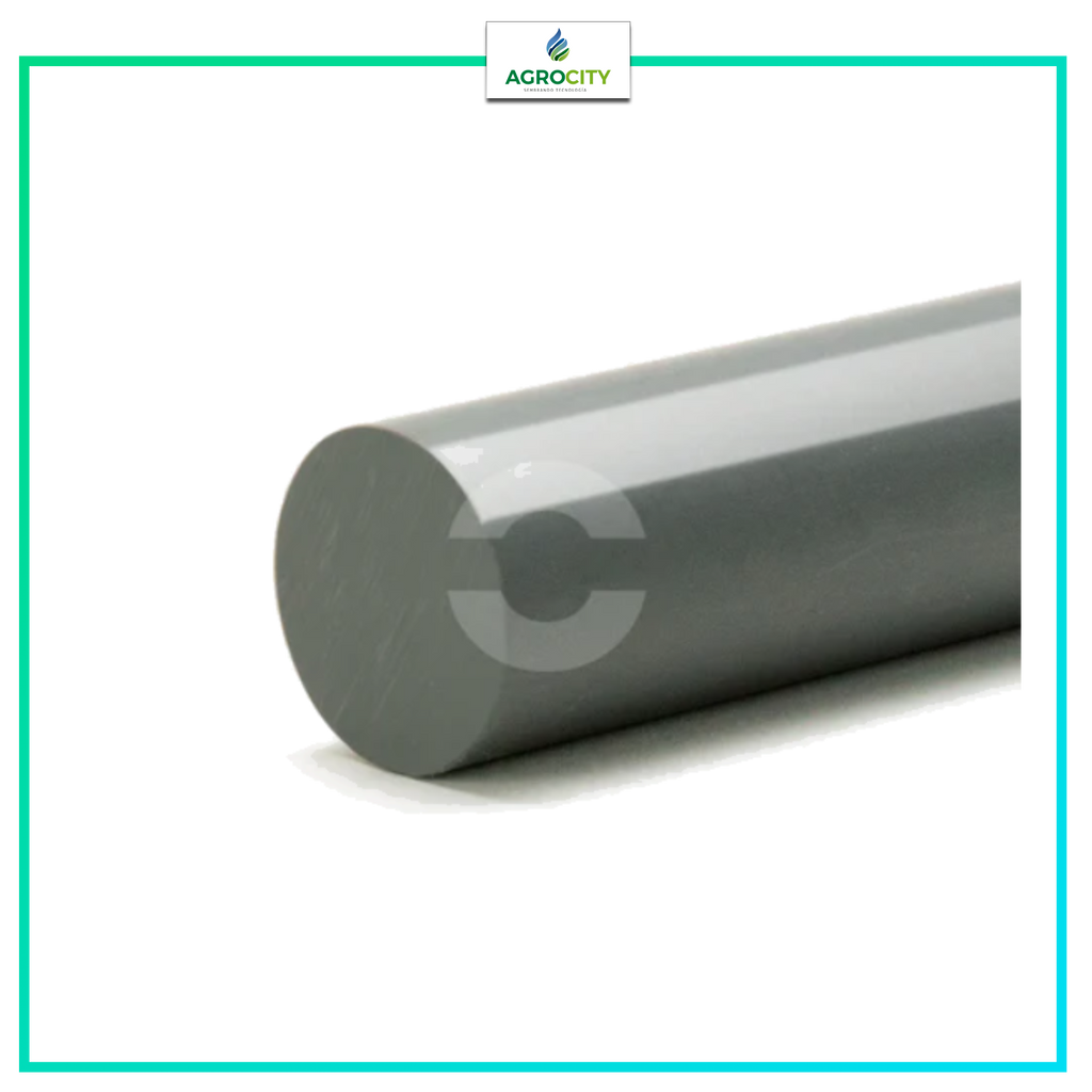 BARRA PVC GRIS 10 PIES (3M)