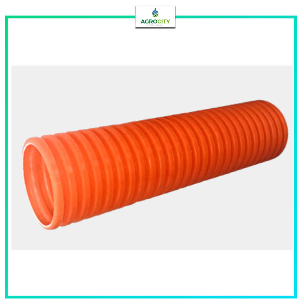 TUBERÍA PEAD CORRUGADO NFR-057-CFE-2009 COLOR NARANJA