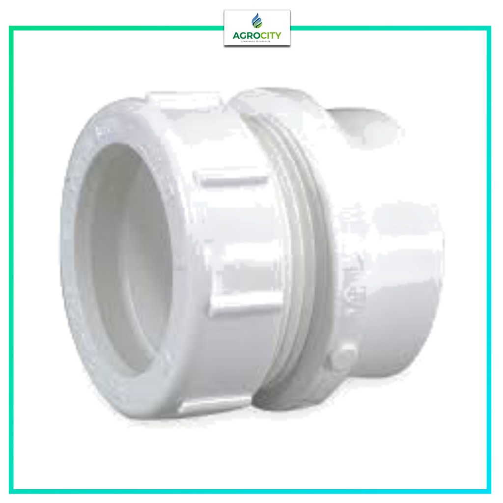 ADAPTADOR MACHO PARA TRAMPA CON DE PLASTICO ESPIGA