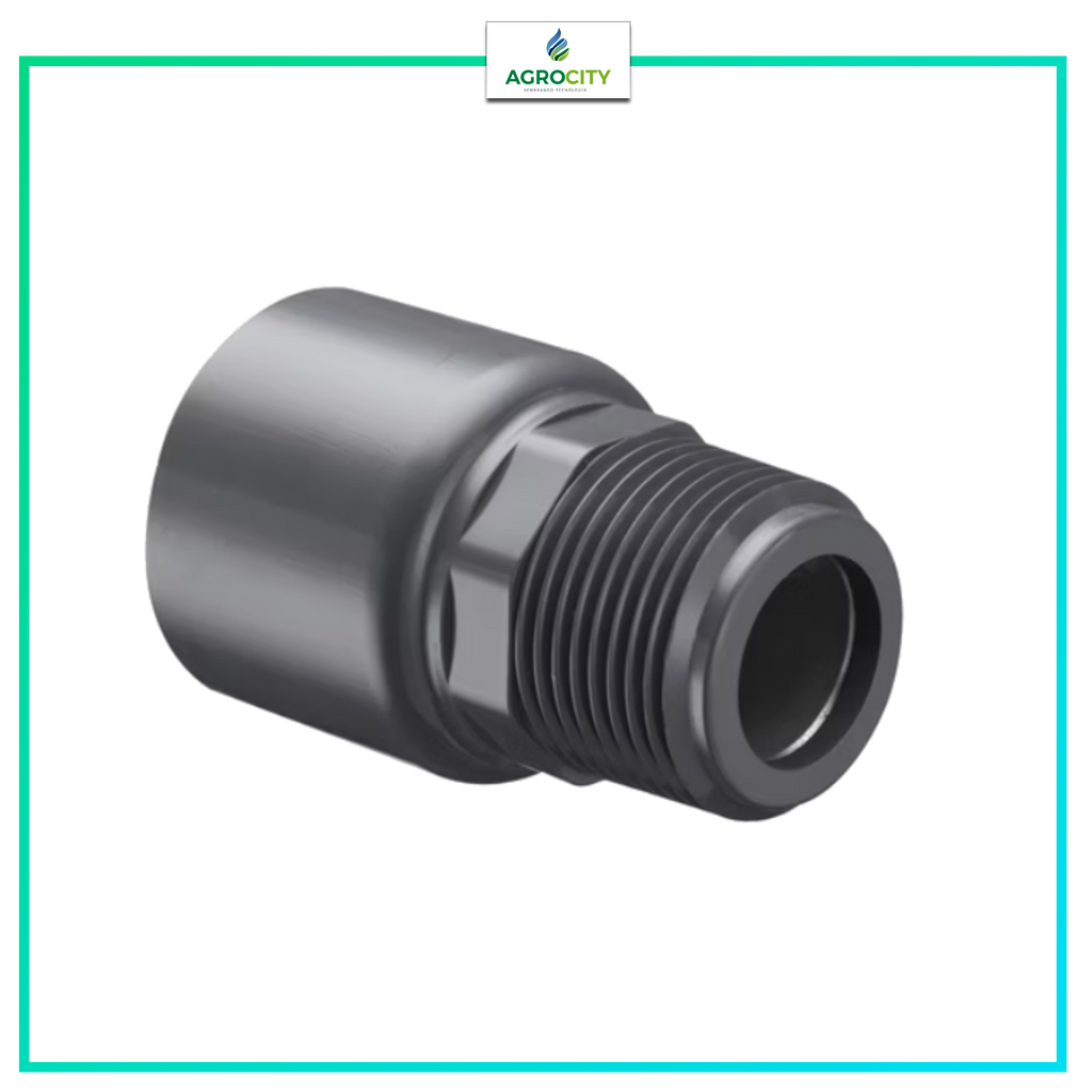 ADAPTADOR HEMBRA PVC GRIS RH