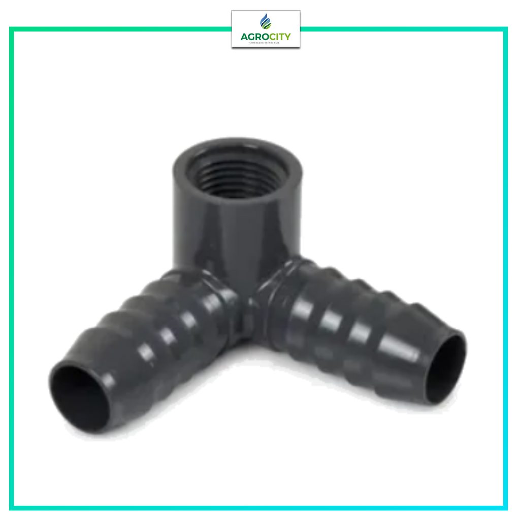 CODO SALIDA LATERAL PVC GRIS RH
