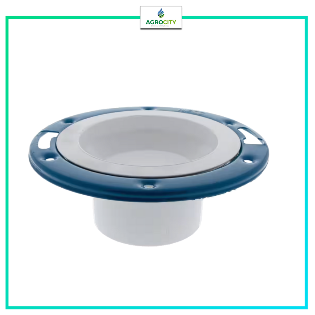 BRIDA SANITARIA AJUSTABLE ANILLO METALICO ESPIGA