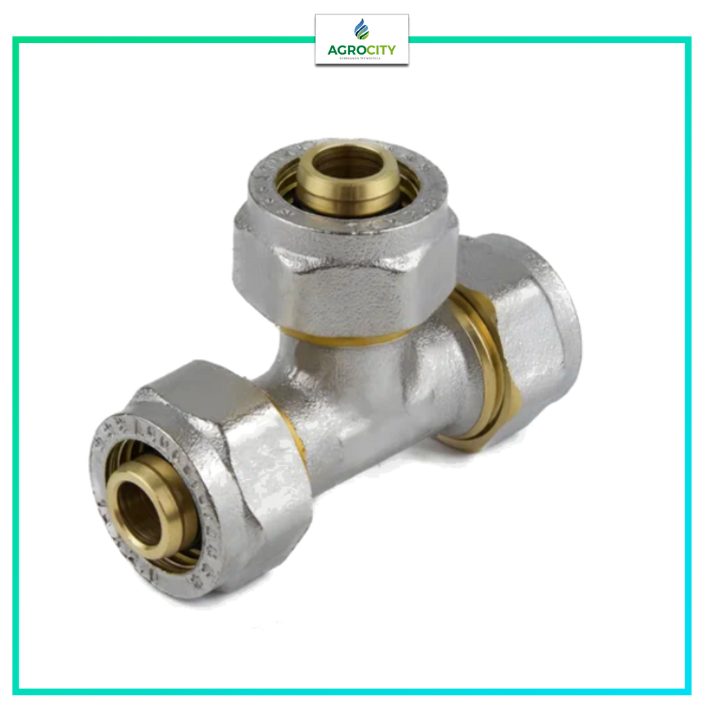 TEE COMPRESION MULTICAPA PARA GAS
