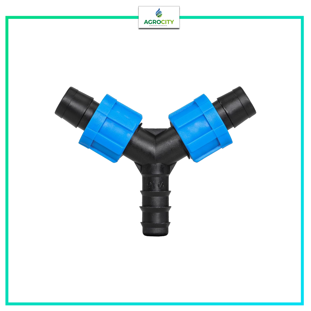 CONECTOR YEE ­ AZUL MANGUERA