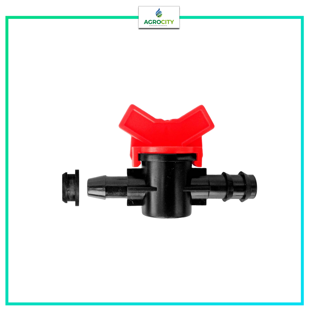 MINIVALVULA ­NEGRO GOMA