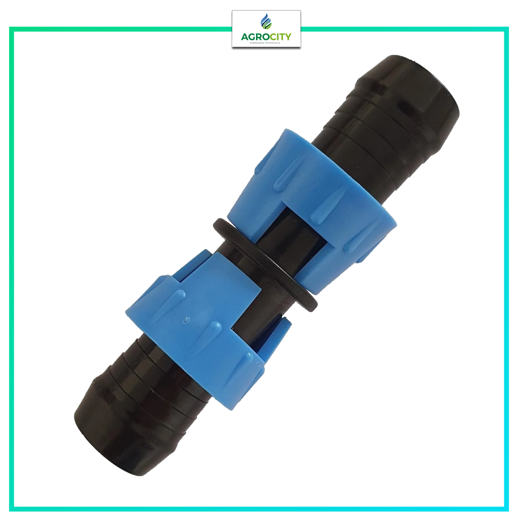 CONECTOR SWIVEL ­AZUL MANGUERA