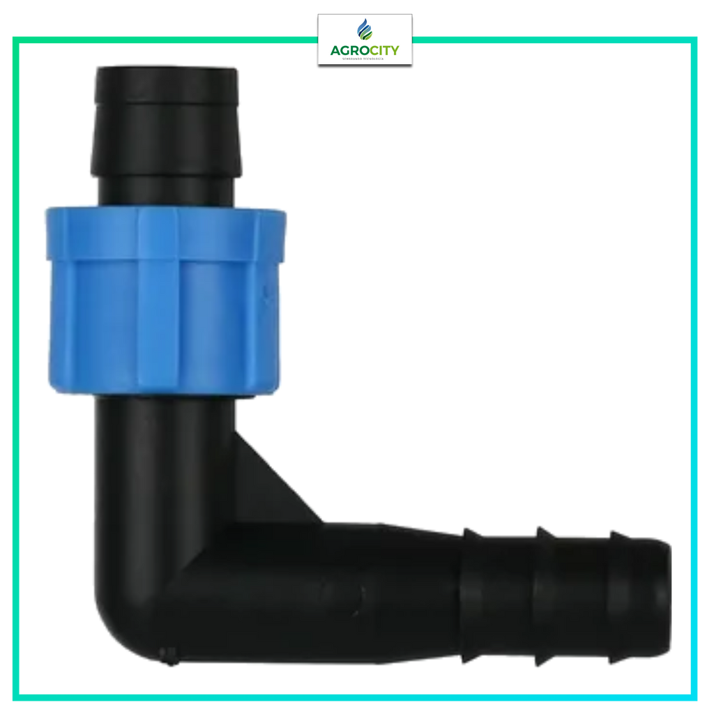 CONECTOR SWIVEL ­CODO AZUL MANGUERA