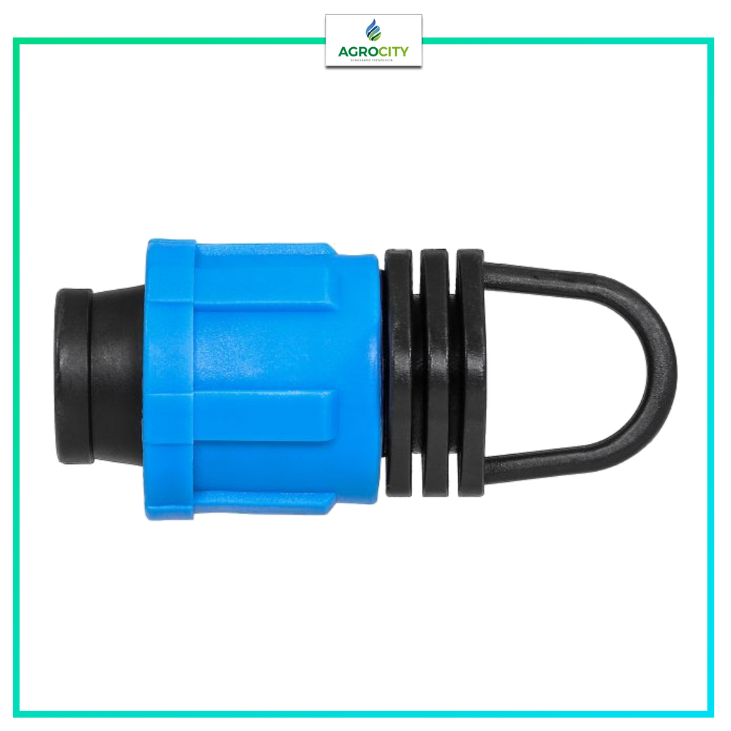 CONECTOR SWIVEL ­TAPA AZUL MANGUERA