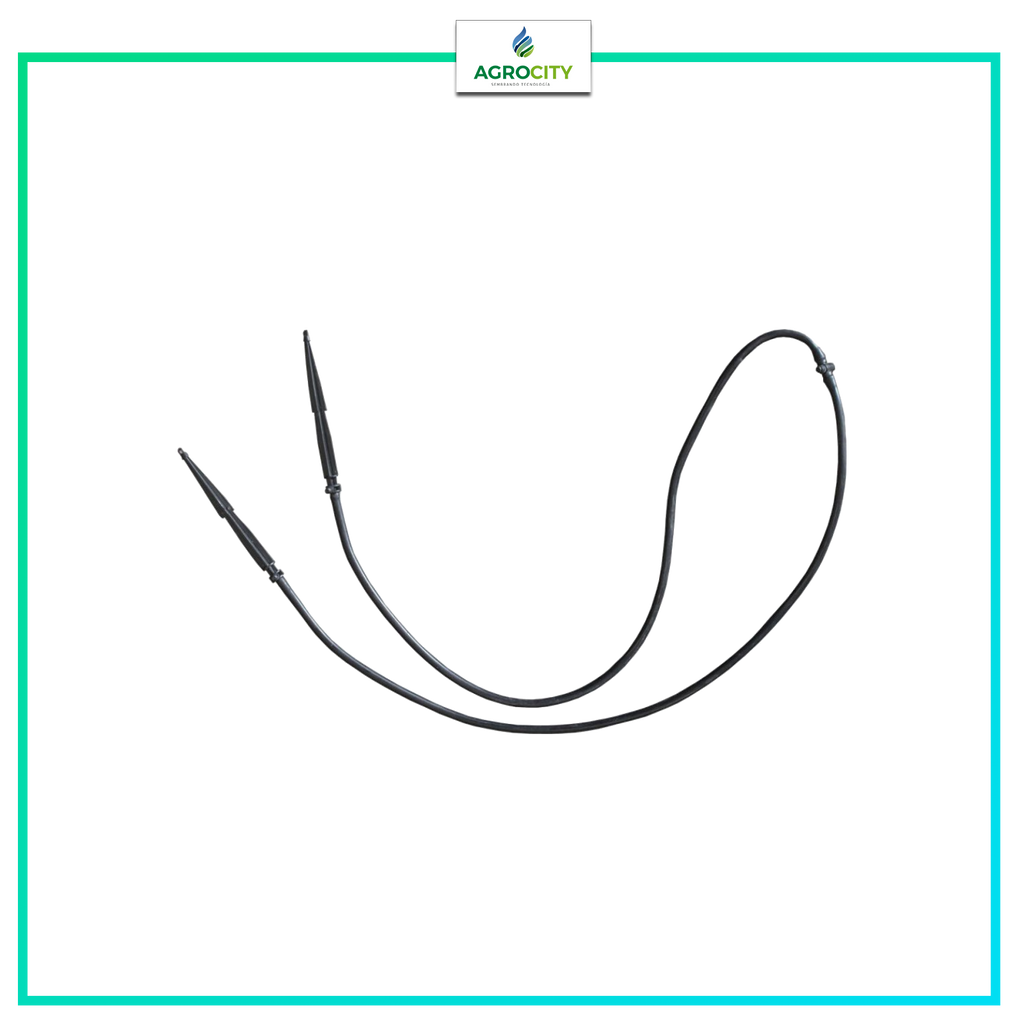 JUEGO DE 2 PICO CON MICROTUBING
