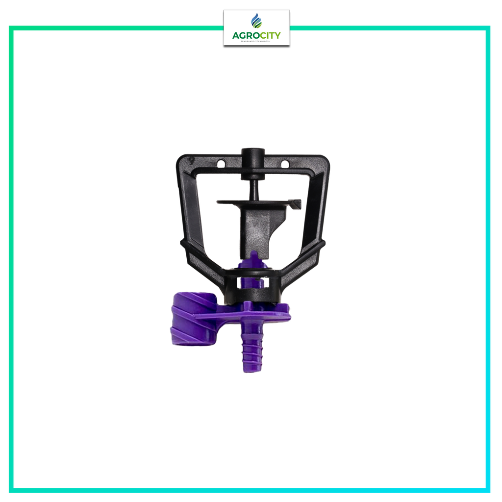 MICROBOQUILLA ­CON DEFLECTOR MORADO INSERCION