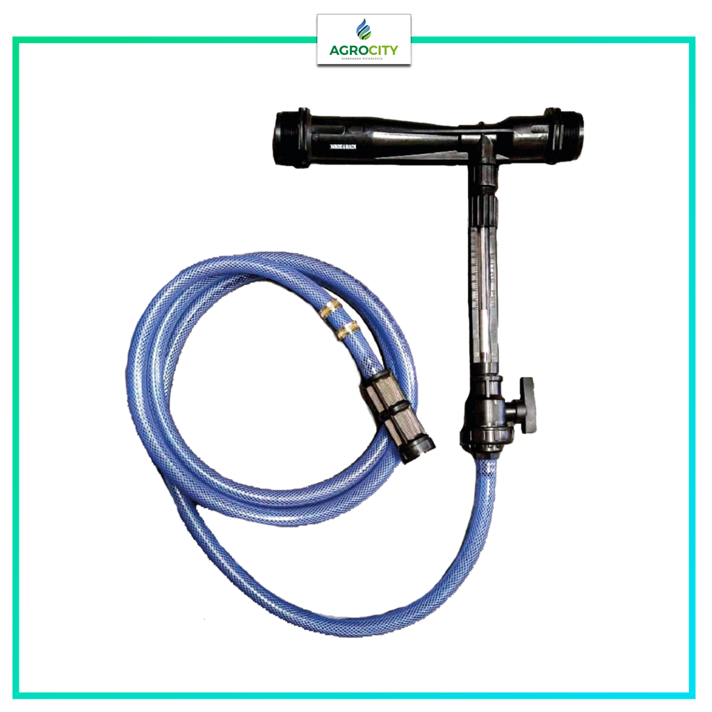INYECTOR VENTURI CON SUCCION Y ROTOMETRO ­BAJO FLUJO
